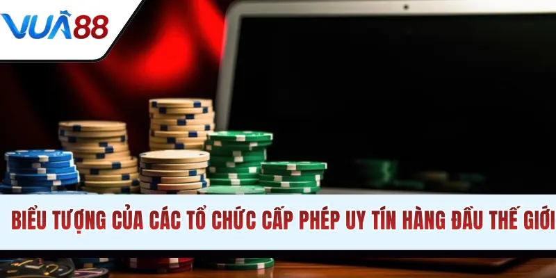 Biểu tượng của các tổ chức cấp phép uy tín hàng đầu