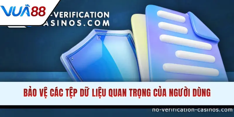 Chính sách bảo mật bảo vệ tệp dữ liệu quan trọng