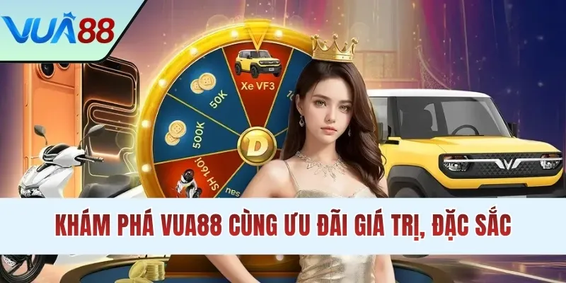 Khám phá VUA88 cùng ưu đãi giá trị, đặc sắc